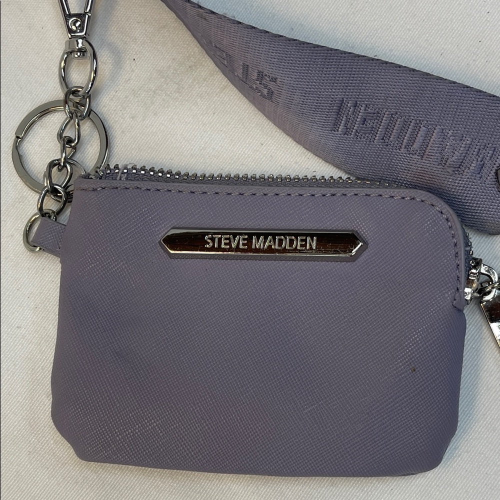Steve Madden Lavender Crossbody with Detachable Straps and Coin Pouch - Picture 3 of 16